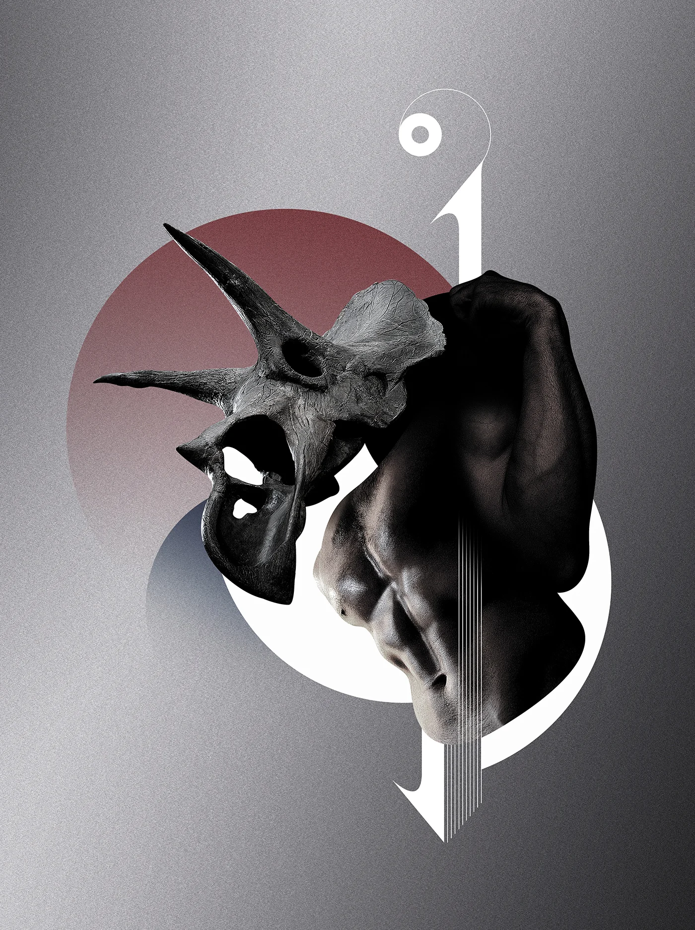 TO OUR MONUMENTS • SKINOURSKULL • I (920 x 1230mm)