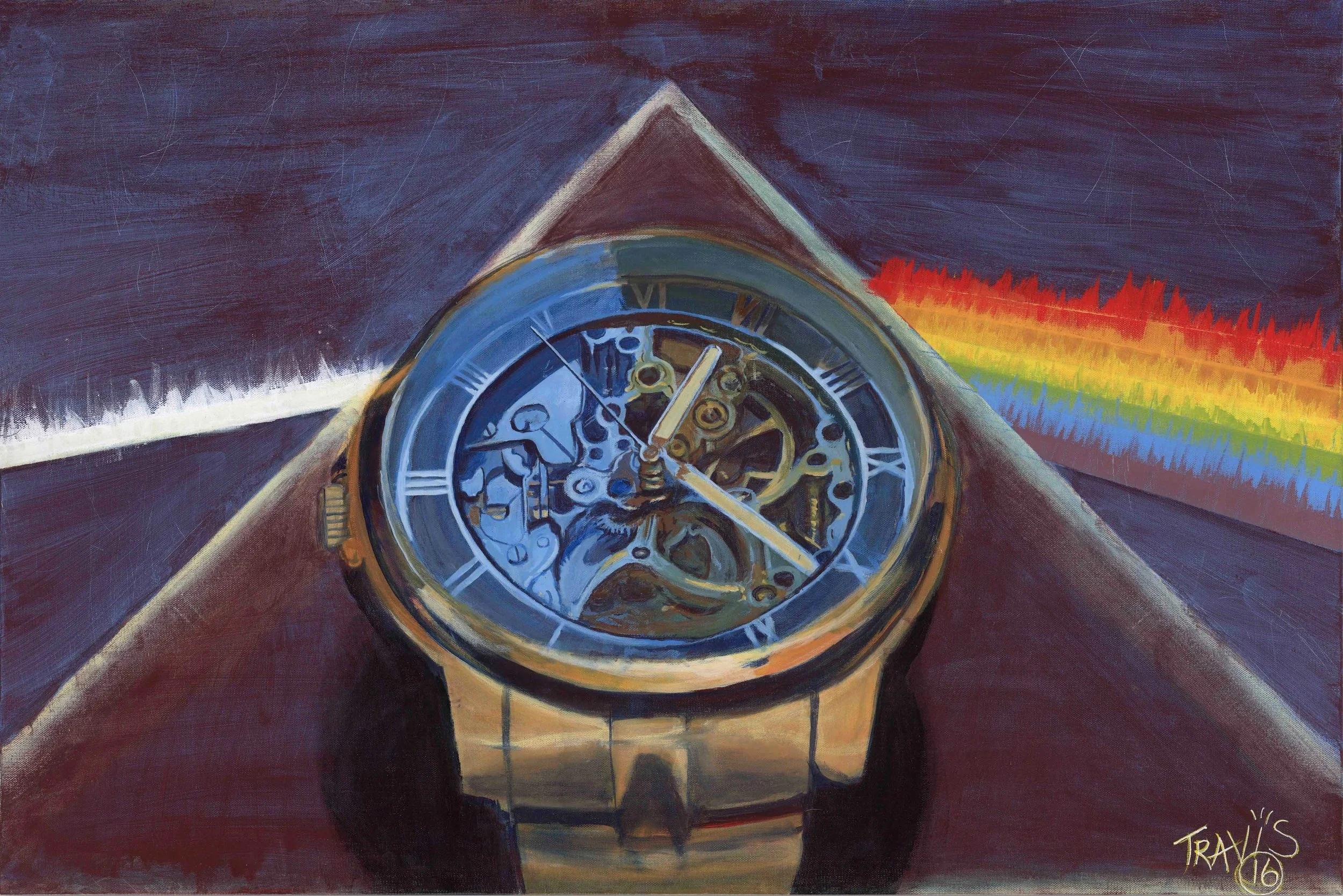 "Time Piece" ~ 24x36"