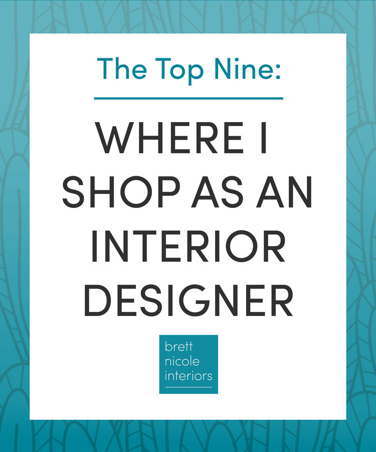 where I shop as an interior designer-blog post