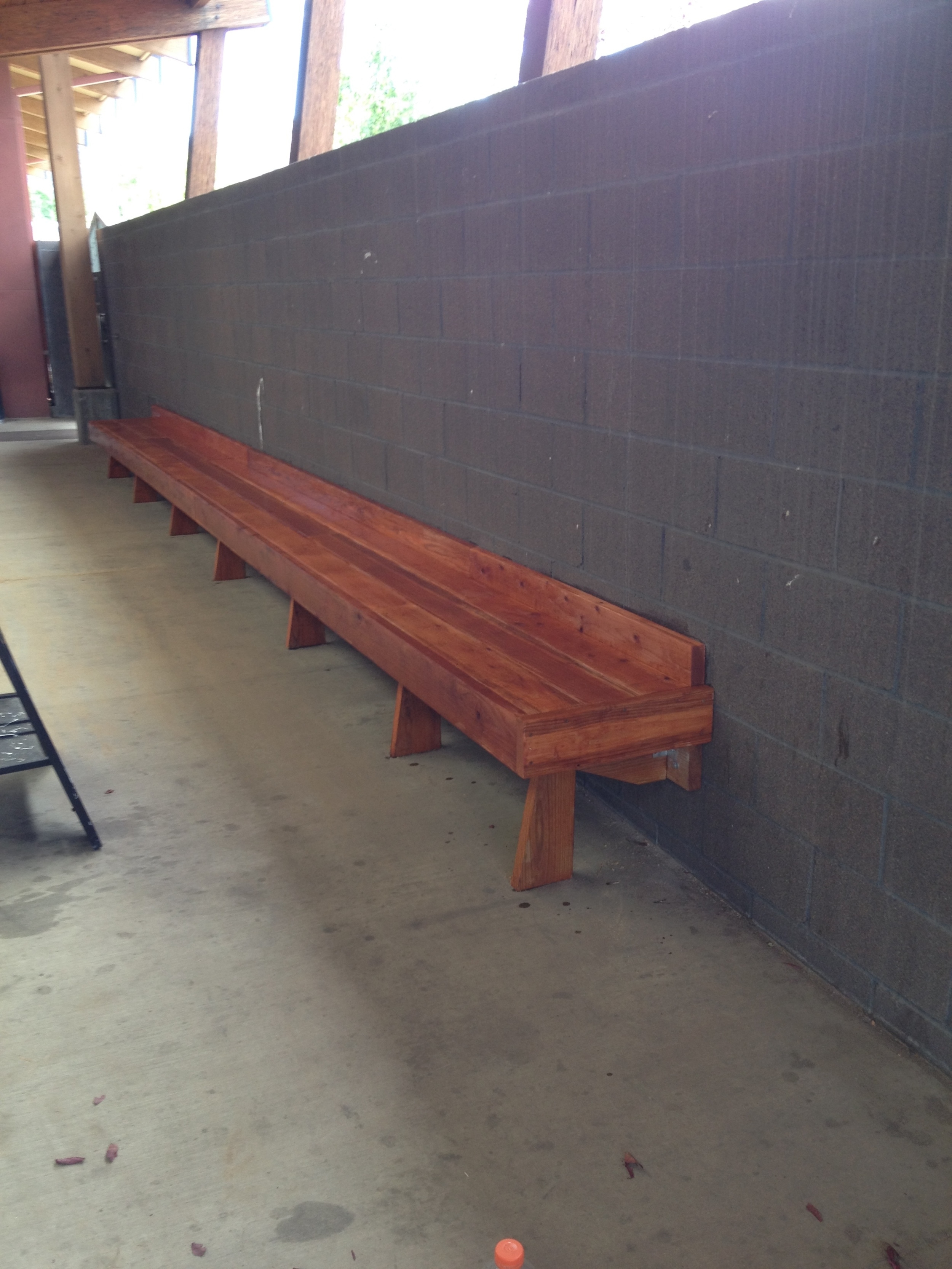Boulder Homeless Shelter Bench