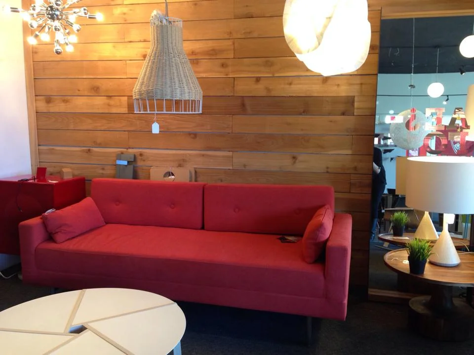 Wood Wall at Mod Livin'