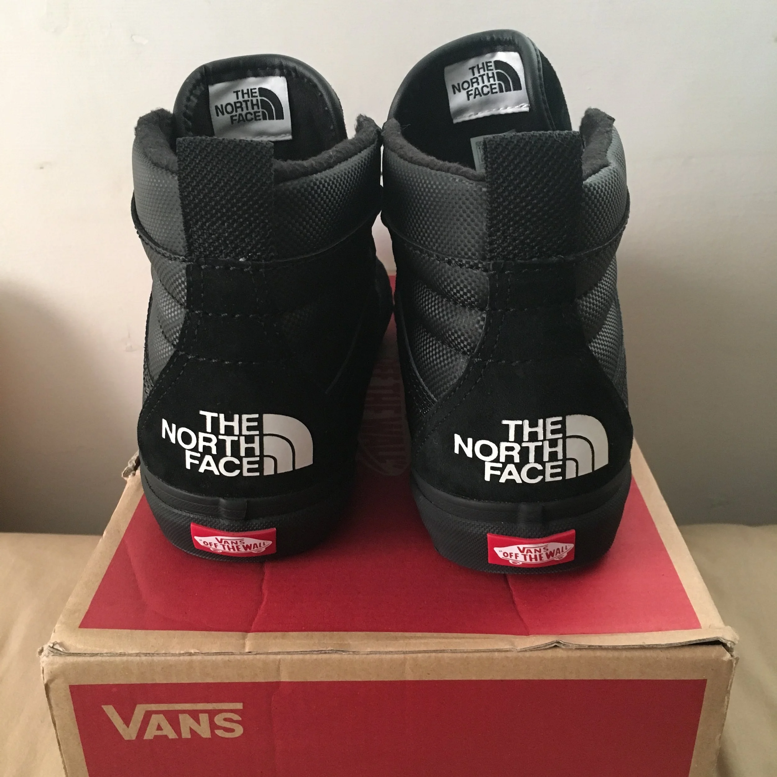 vans sk8 the north face
