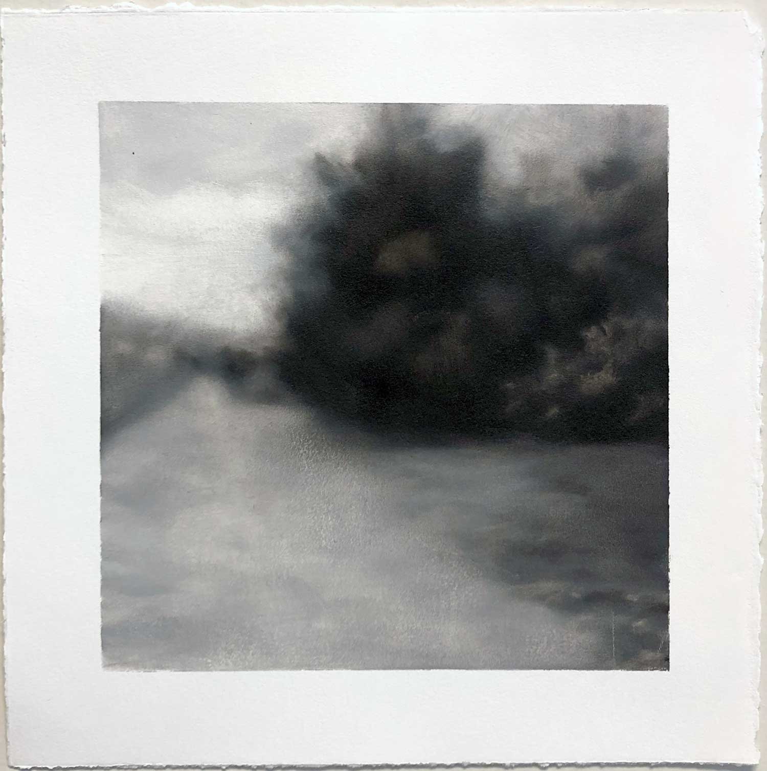 Passage, Oil on paper, 8 x 8” Sold