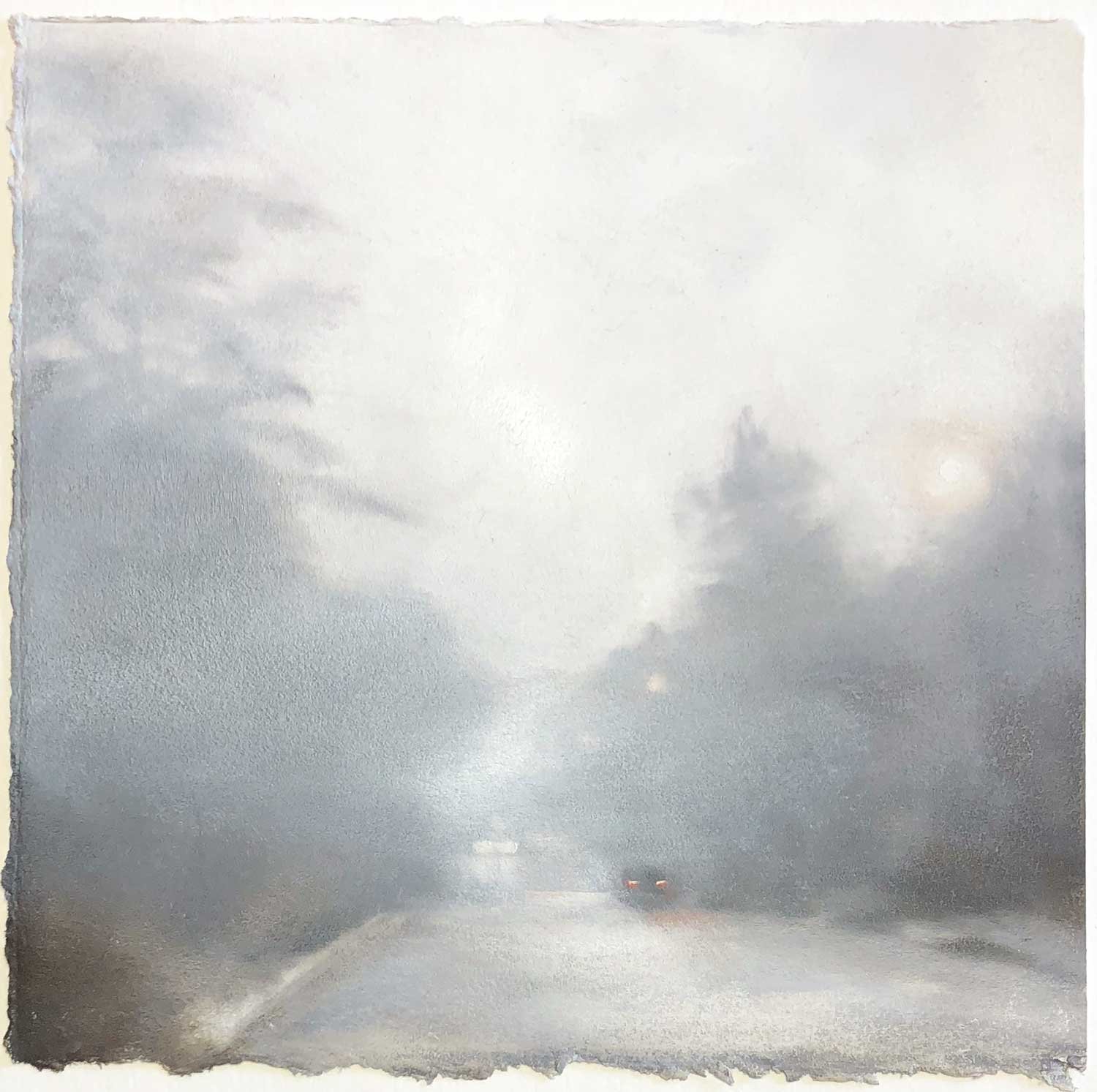 Redemption, Oil on paper, 8 x 8” Sold