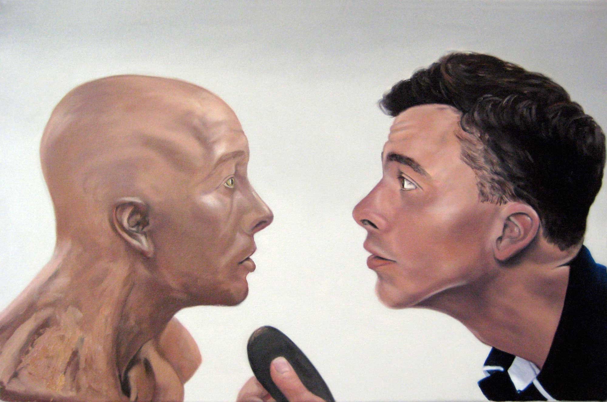 Who Are You? Oil on Canvas, 16 x 20” Sold
