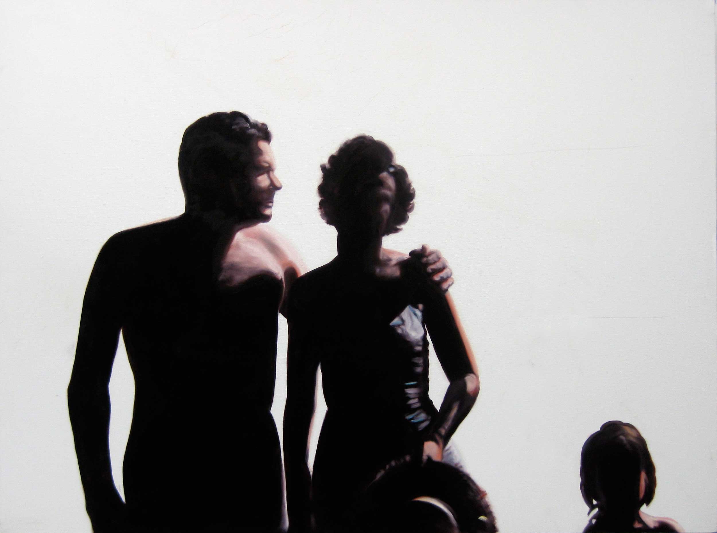 Family Snaps 1, Oil on Canvas, 30 x40,”