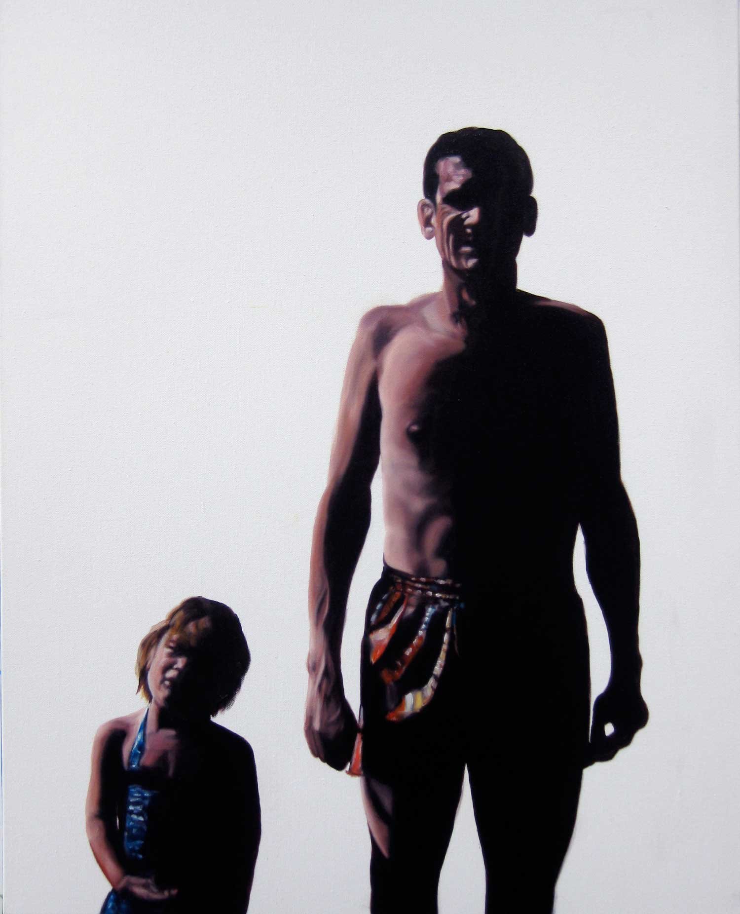 Family Snaps 2, Oil on Canvas, 30 x24