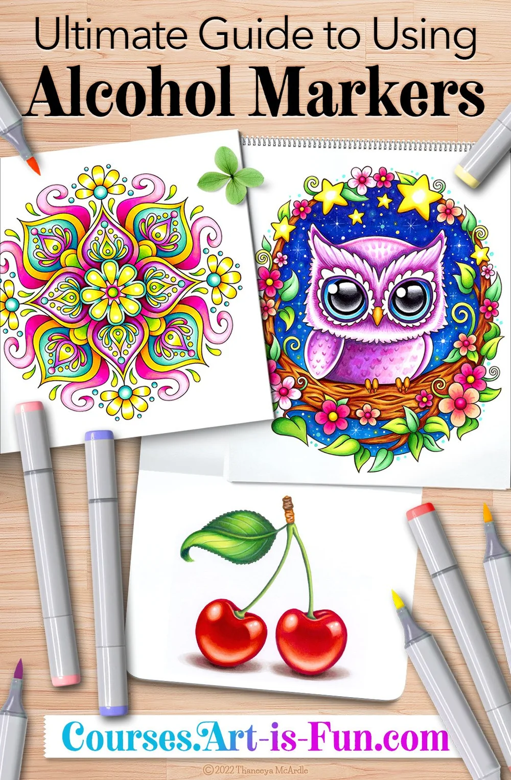 Ultimate Guide to Using Alcohol Markers: Learn Blending Techniques, Blending Theory and More ...