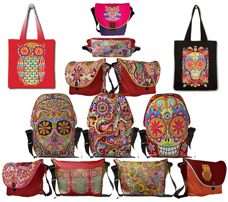 Colorful Bags by Thaneeya