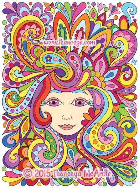 Free Spirit Coloring Book By Thaneeya McArdle — Thaneeya.com Free Spirit Coloring Book By Thaneeya McArdle — Thaneeya.com