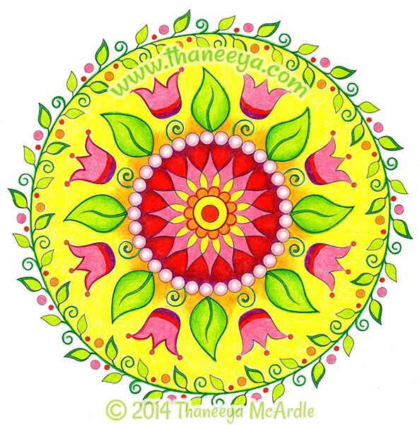 Nature Mandala Colouring Book for Adults: unknown author: 9789385609732:  : Books