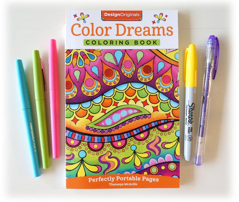 Color Dreams Coloring Book by Thaneeya McArdle —