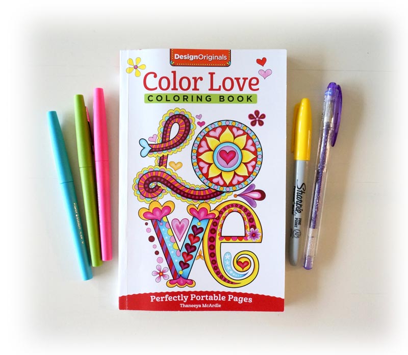 Love Confetti Adult Coloring Book • Allie Vane