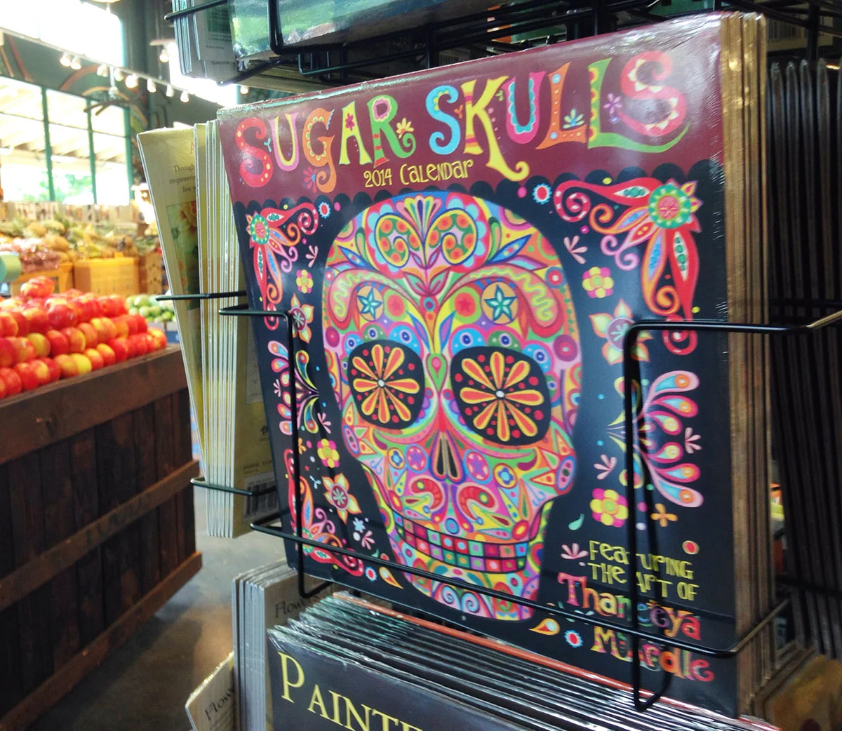 My very first Sugar Skulls Calendar, spotted at the Whole Foods in Kailua, Hawaii