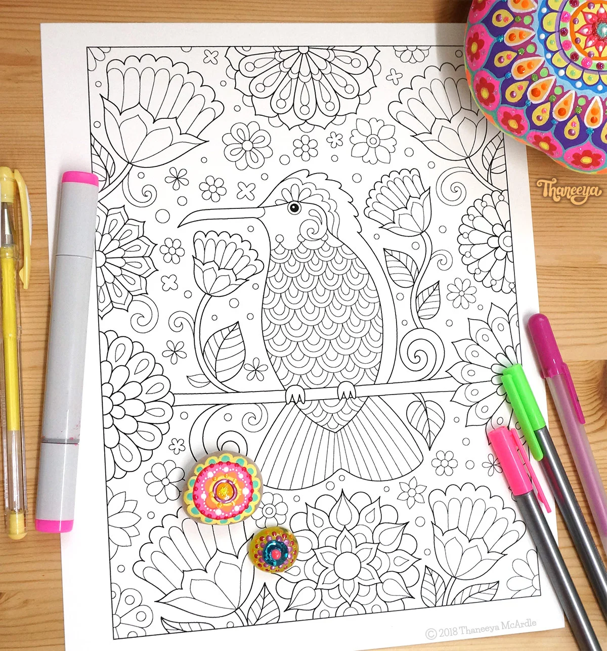 Sneak Peek: New Coloring Pages — Thaneeya.com - Sneak Peek: New Coloring Pages — Thaneeya.com