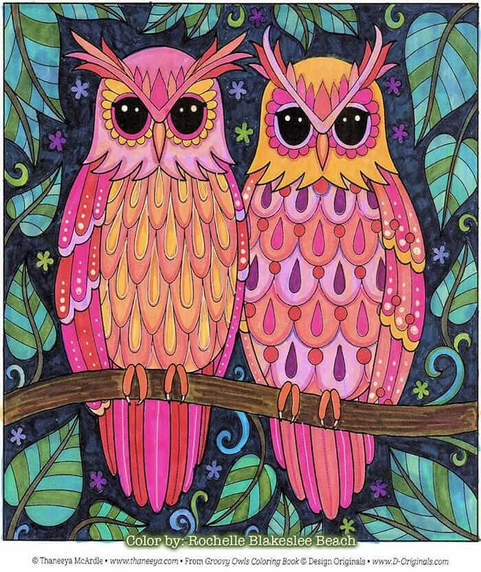 Featured image of post Owl Coloring Pages Colored - Owls are definitely my favorite bird, and one of my favorite animals, too.