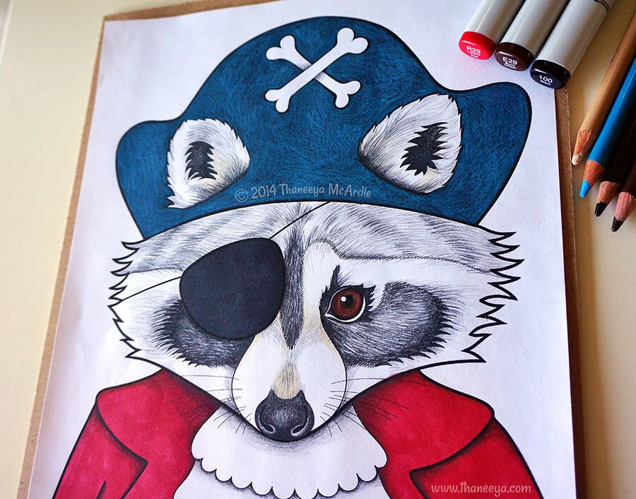 Download Dapper Animals Coloring Book by Thaneeya McArdle ...