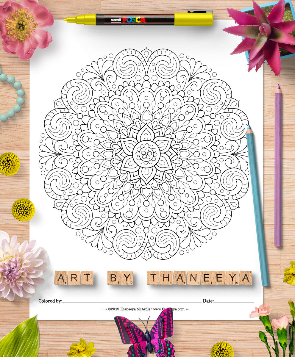 Featured image of post Mandala Finished Coloring Book Pages / 12 gorgeous mandala coloring pages: