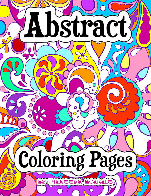 Abstract Coloring Pages