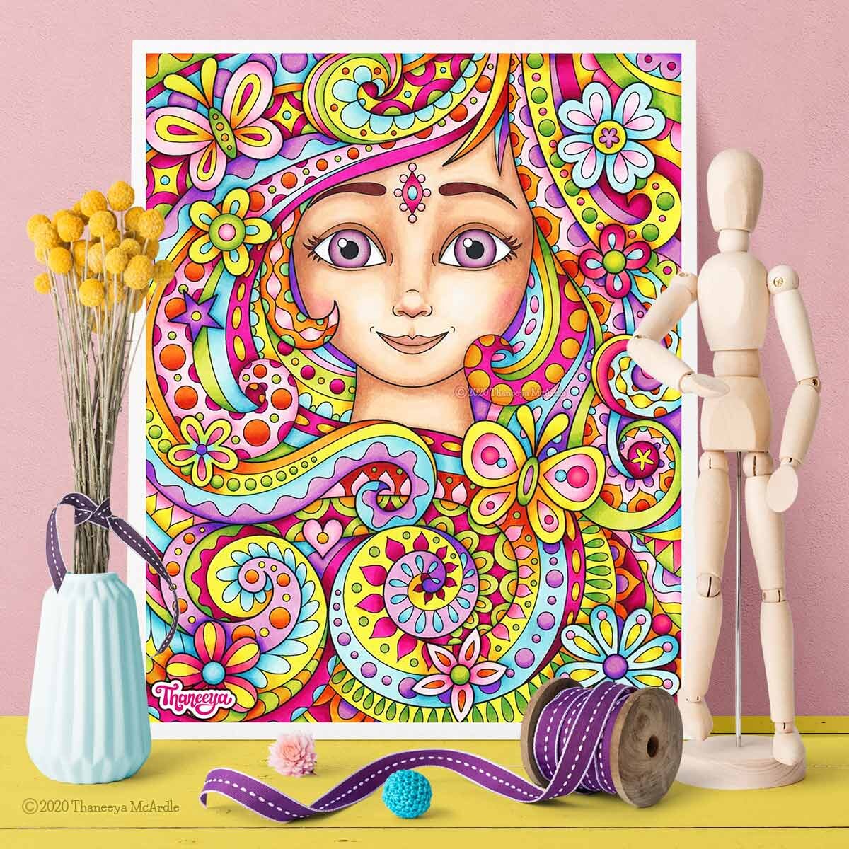 Thaneeya McArdle Diamond Painting Kits - Officially Licensed by Crystal  Canvas —, Diamond Painting For Beginners