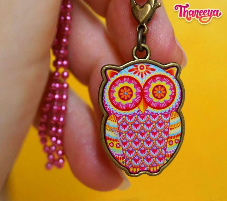 Thaneeya's Owl Necklace