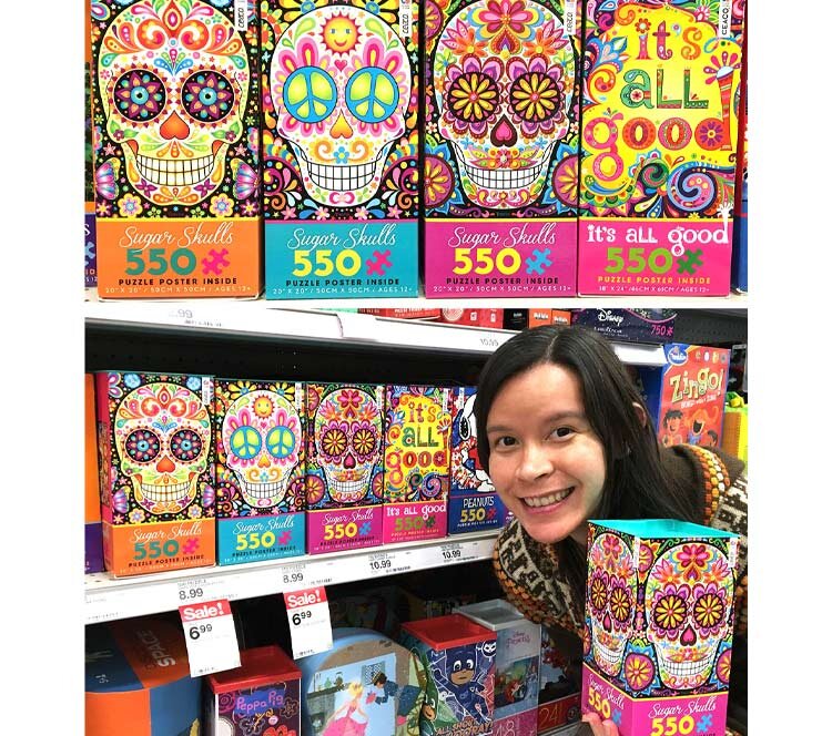 Sugar Skull Puzzles by Thaneeya