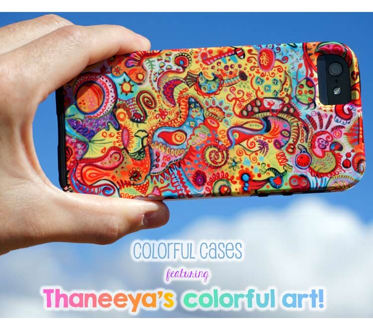 Colorful iPhone Case - Art by Thaneeya McArdle