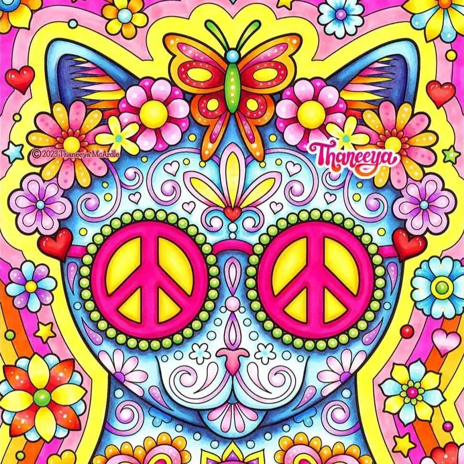 NEW Super Groovy Coloring Pages