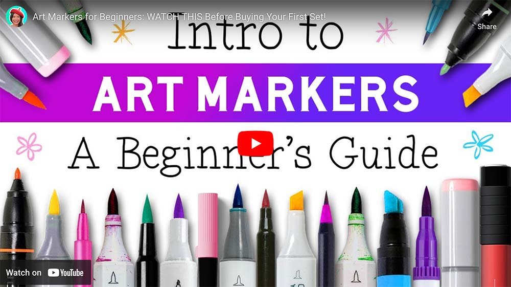 Learn How to Use Alcohol Markers –