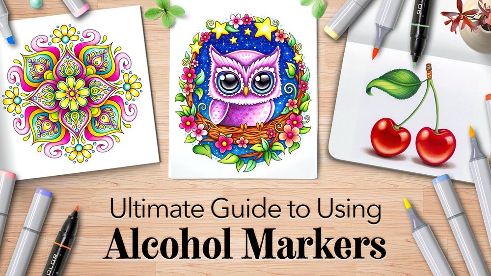 Top 8 Tips for Alcohol Marker Beginners How to Use Alcohol Markers
