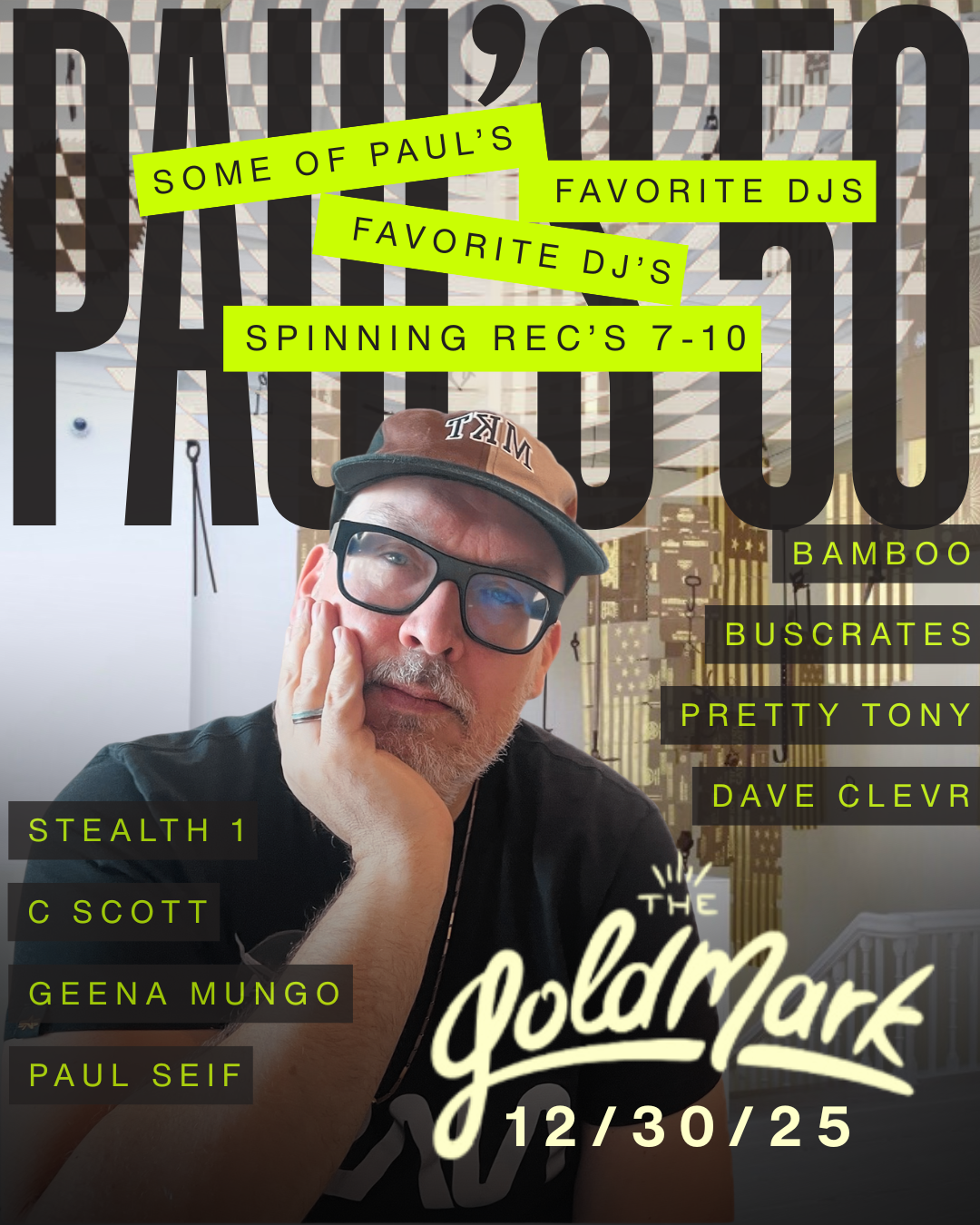 PAUL SEIF'S 50TH BIRTHDAY PARTY