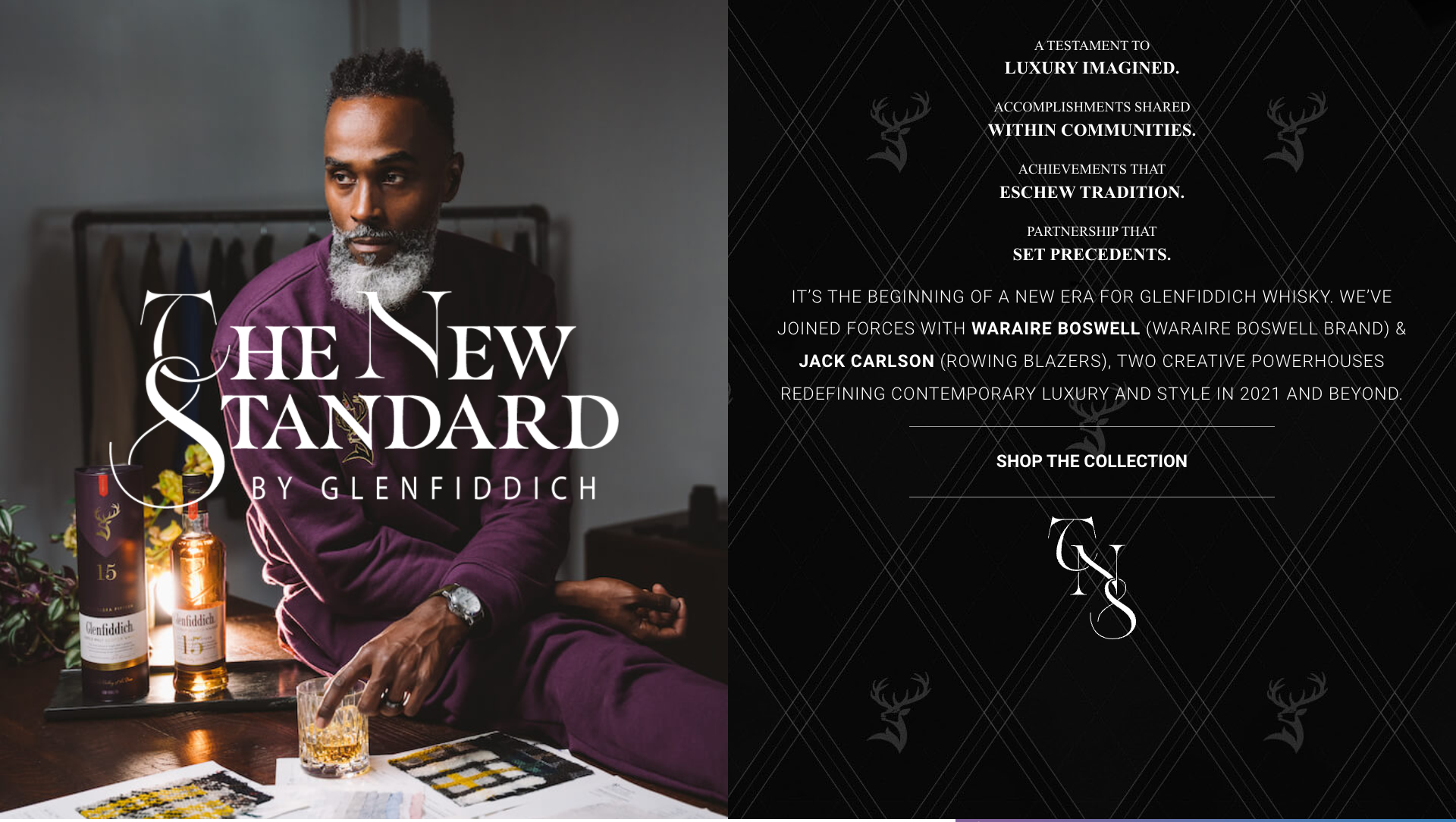 Glenfiddich: The New Standard X Waraire Boswell Collaboration