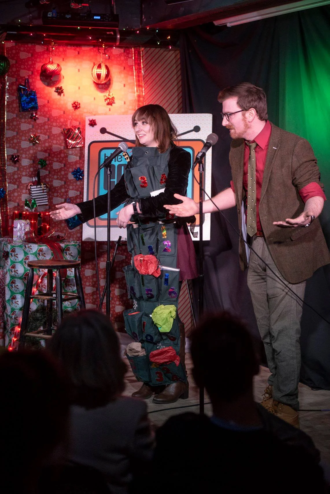 Being an Advent Calendar with Nick Ortolani at The Comedy Studio’s annual Holiday Show