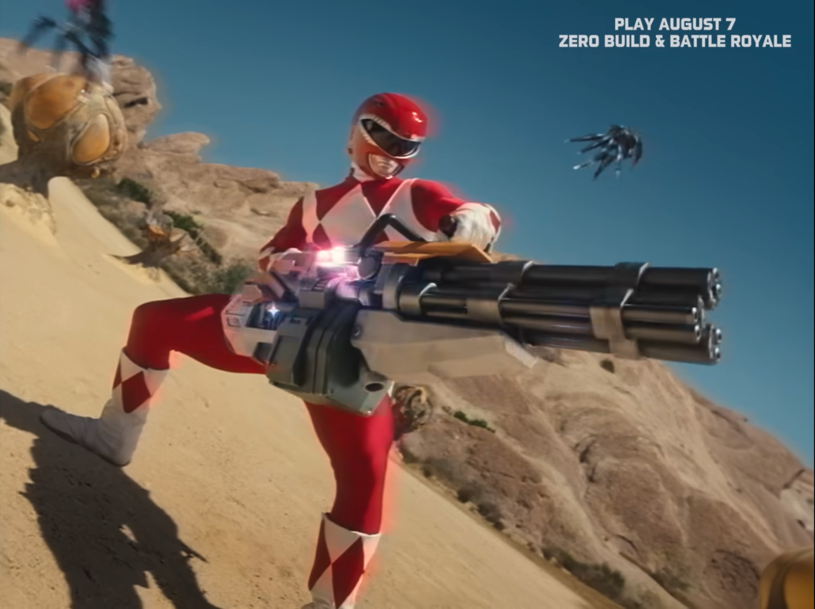 Bad Bugs vs Power Rangers in Fortnite BR: Shock 'N Awesome | Live Action Trailer
