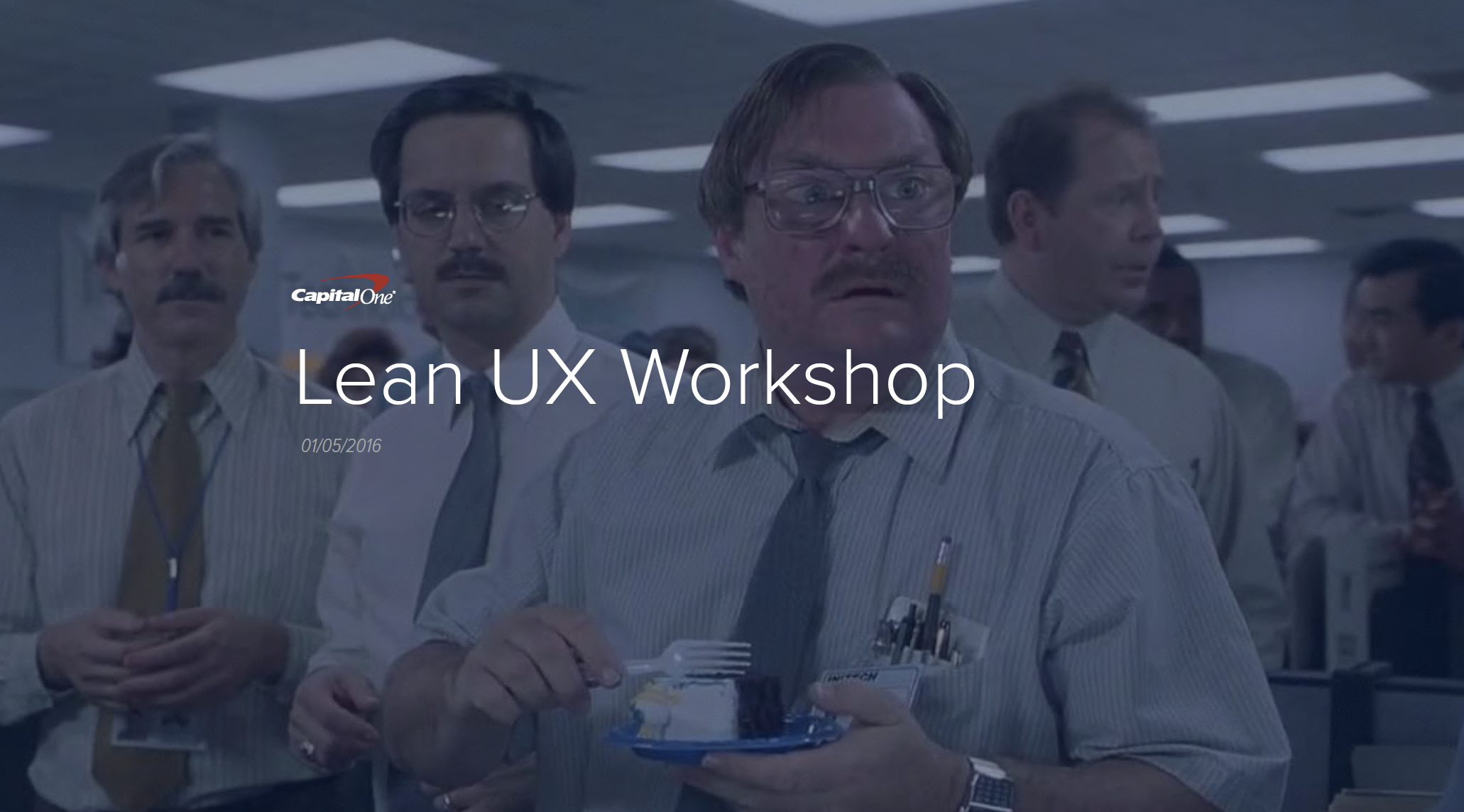 What is a lean UX Workshop?A process I invented inspired by Lean UX best practices. It is a great liaison between research and agile product teams.Open PDF