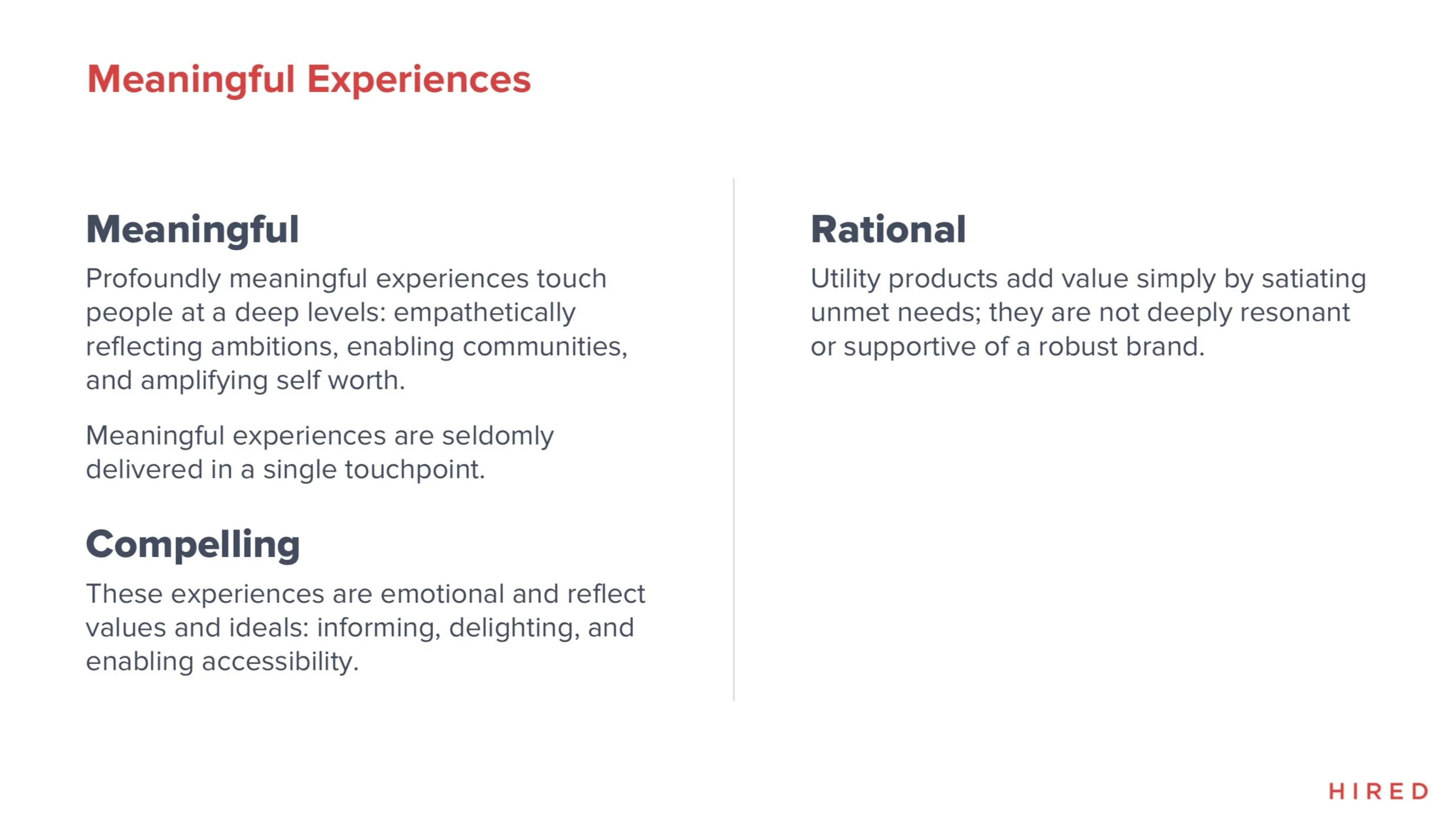 Design Charter &amp; PrinciplesThe design team worked to create principles, a charter, and brand for the design org. I facilitated and supported most of this work.  PDF is proprietary, can share during interview.