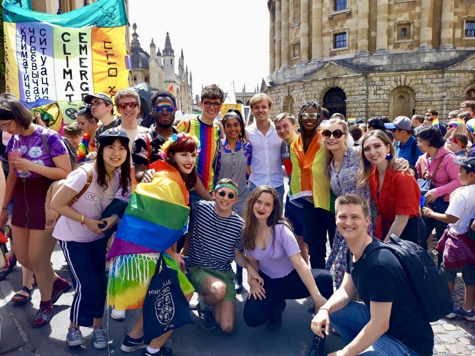 MCR group at Oxford Pride 2019