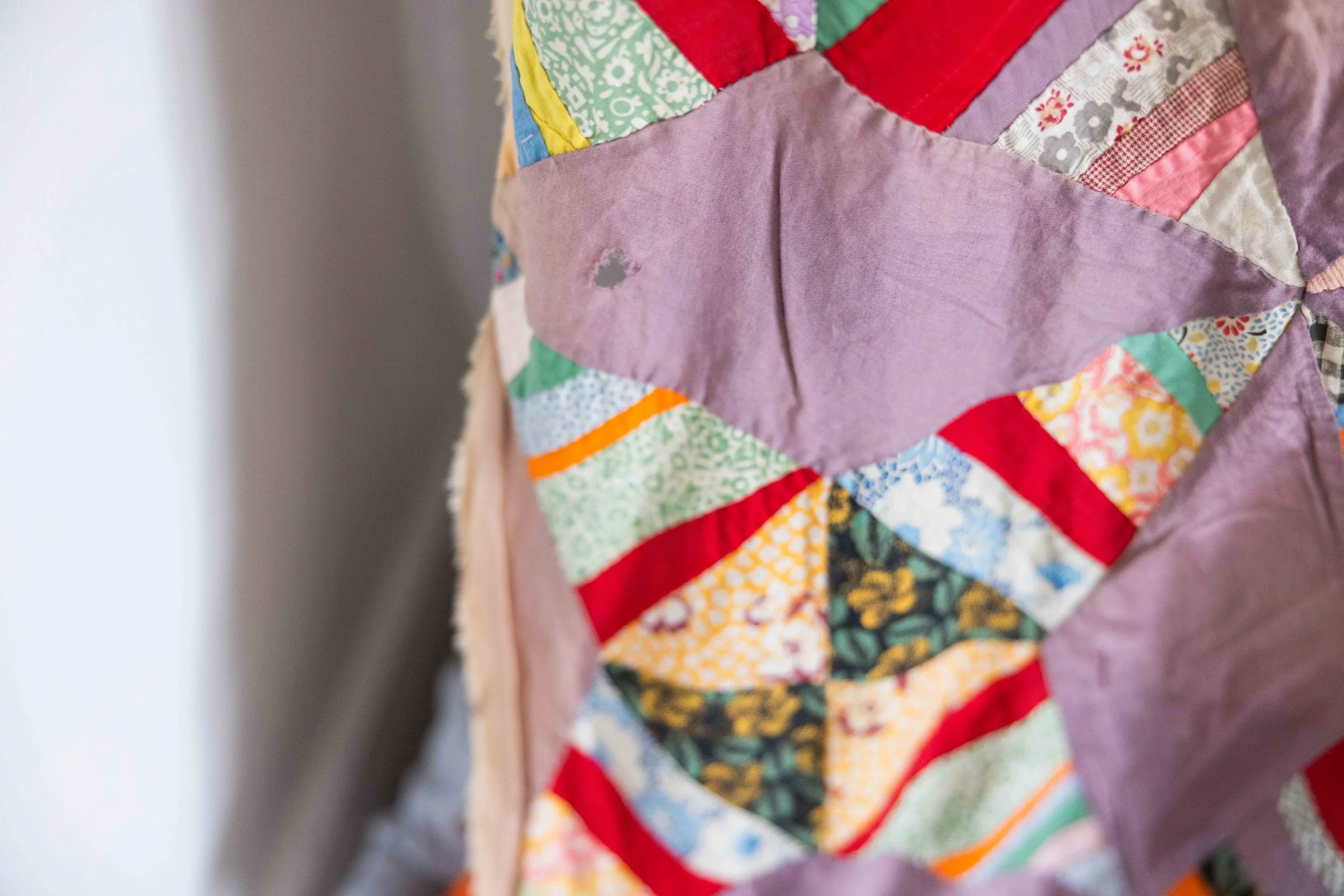 Arkansas Star Quilt TOP — Stitched & Found