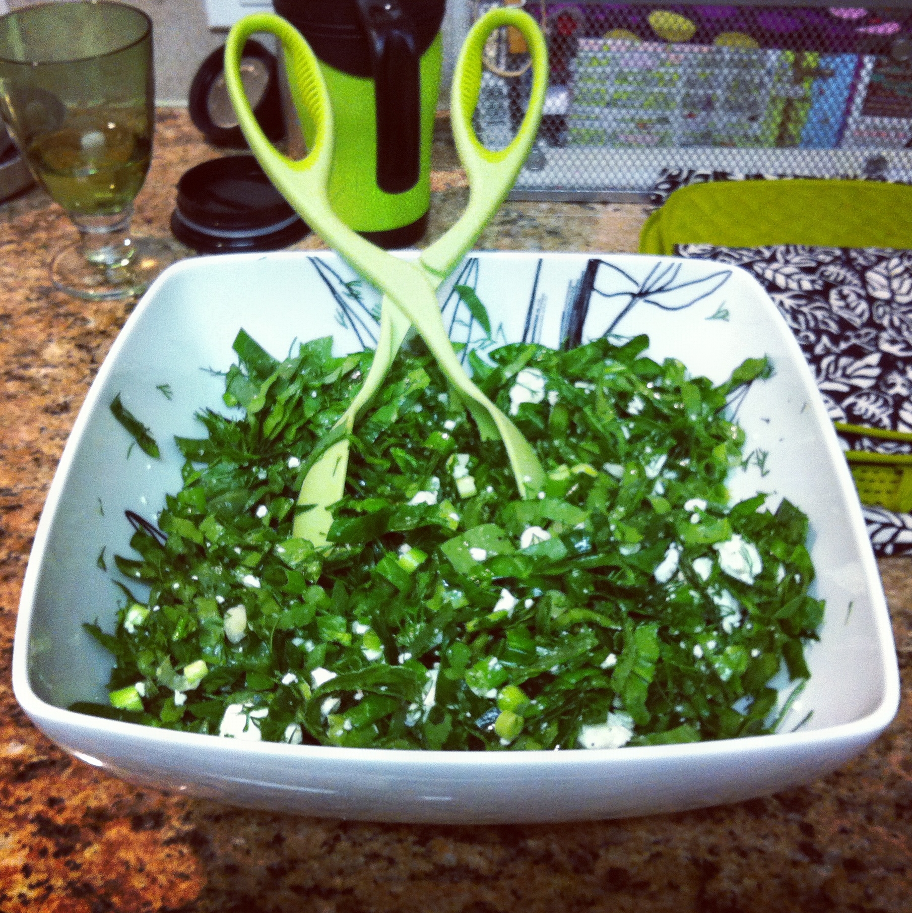 Spanakopita (Spinach Pie) Salad