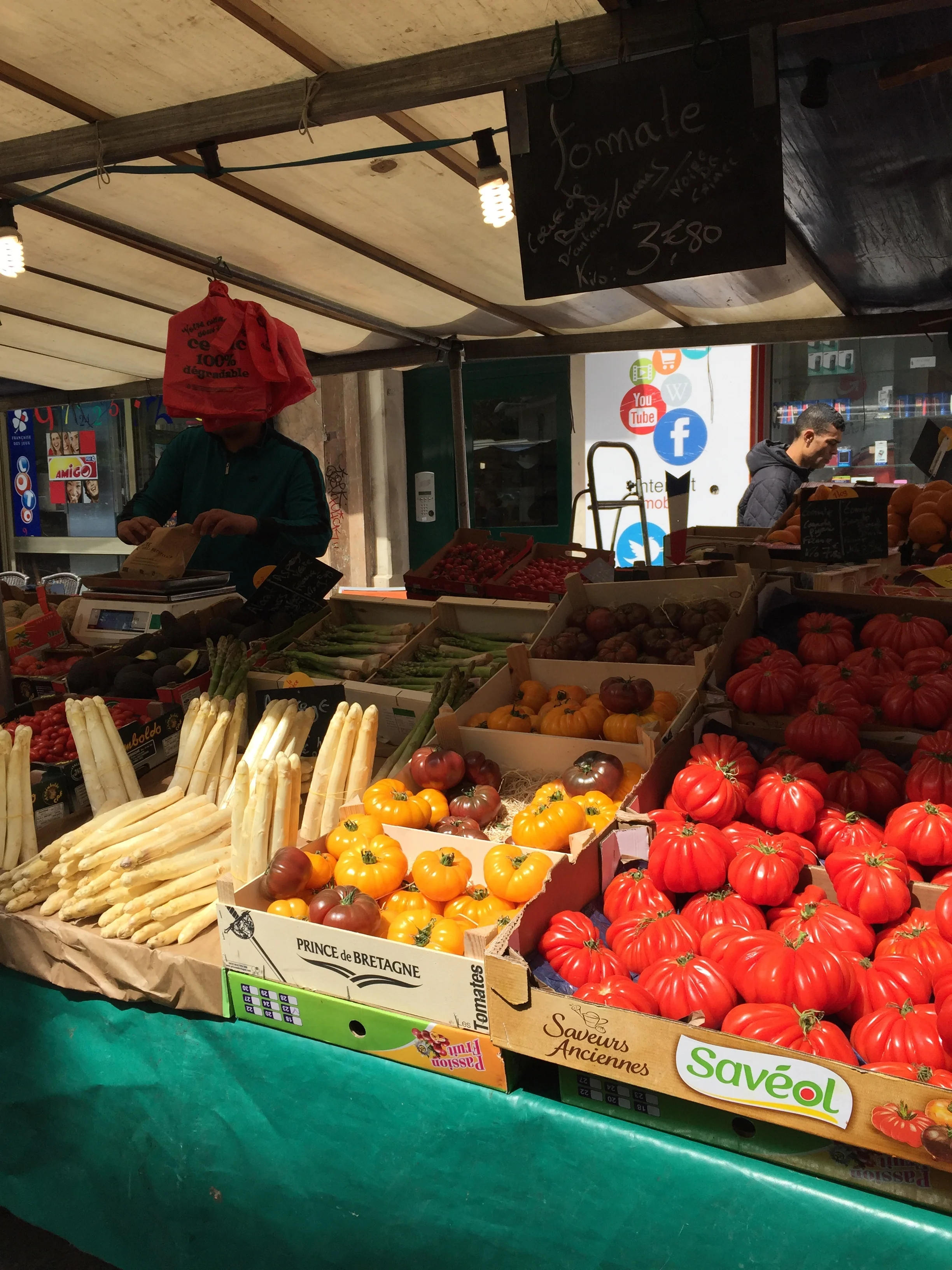 That First Marché in Paris