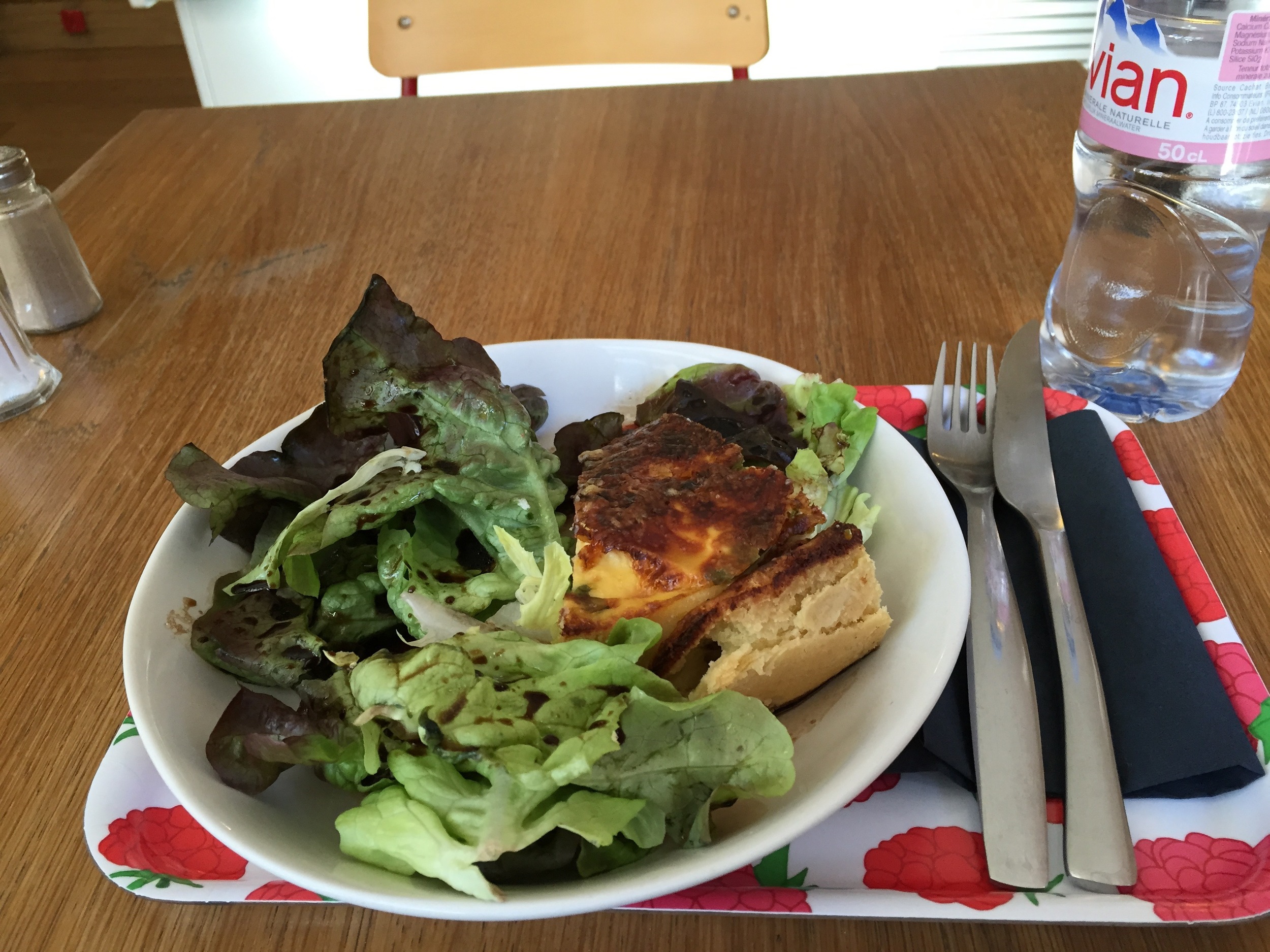 Special quiche of the day.