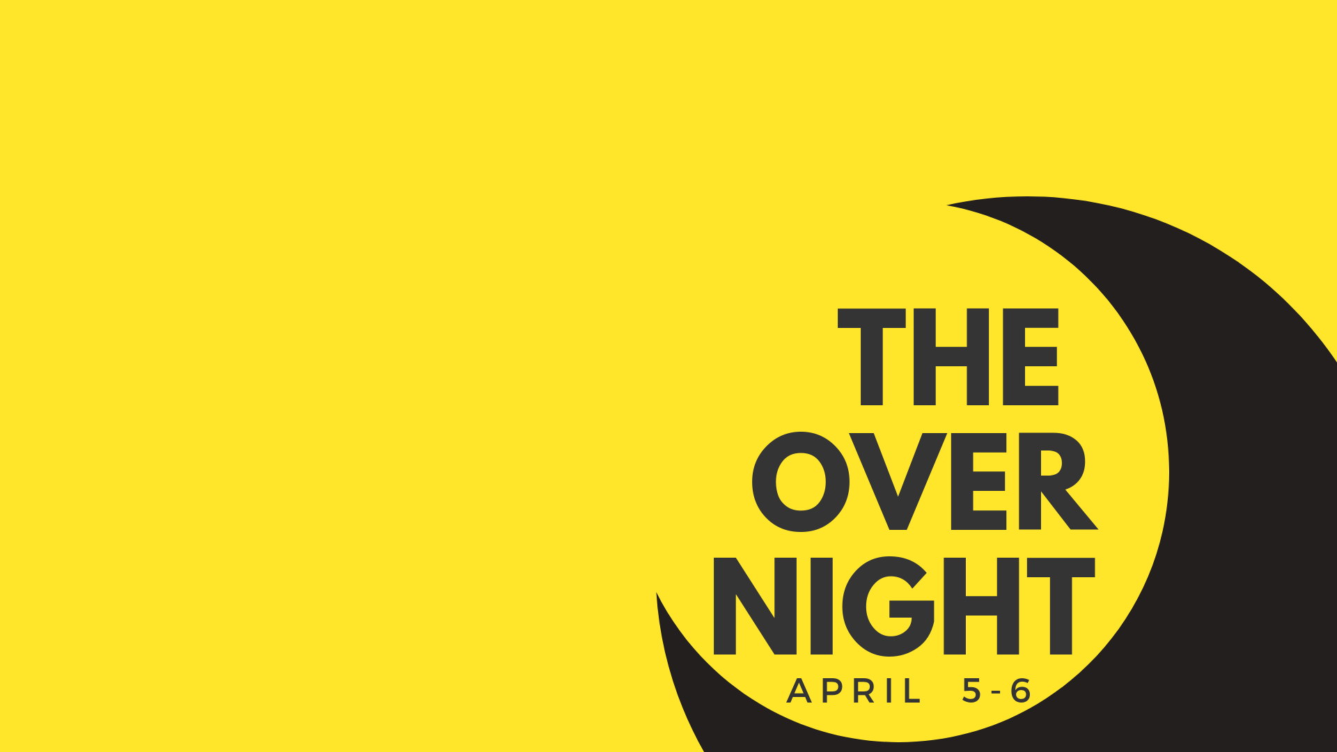 Mark your calendars and join us for our annual, epic Middle School Overnight event.