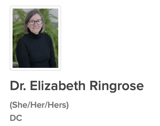 Dr. Elizabeth Ringrose