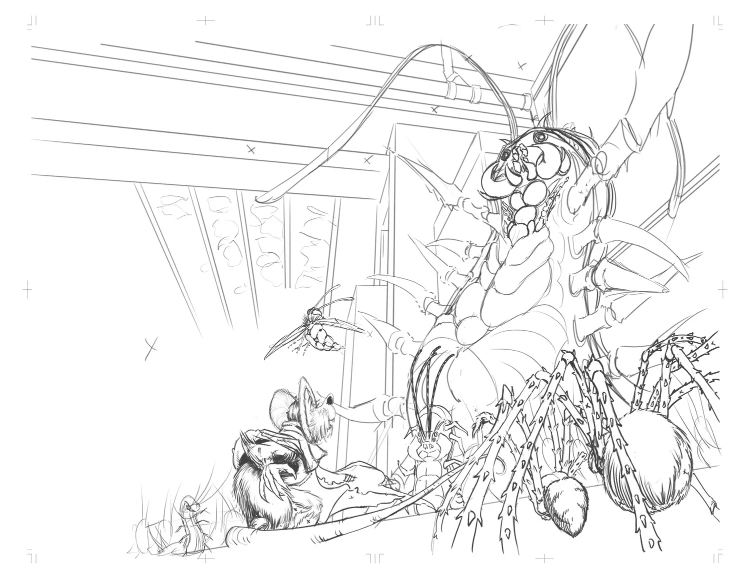 Double Page Spread Process. Part 1