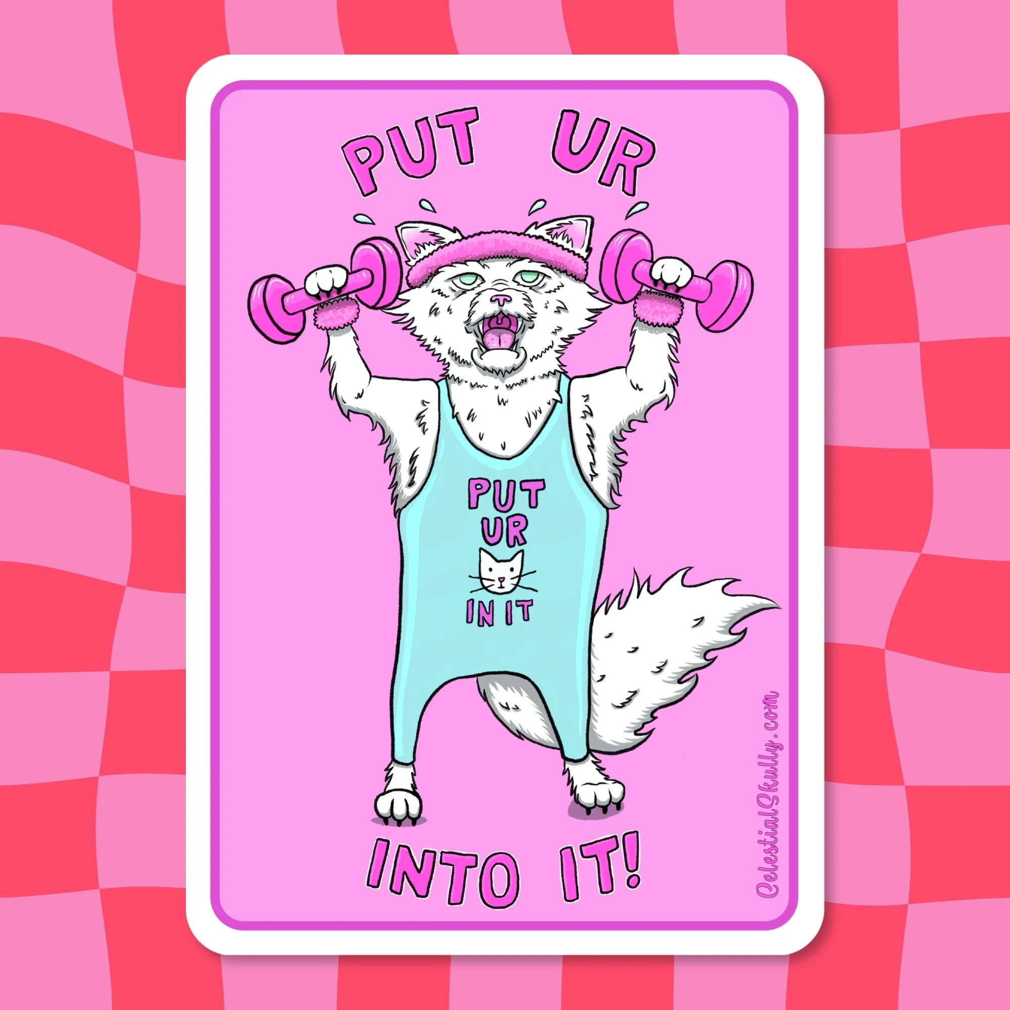 Put Your Pussy Into It Sticker
