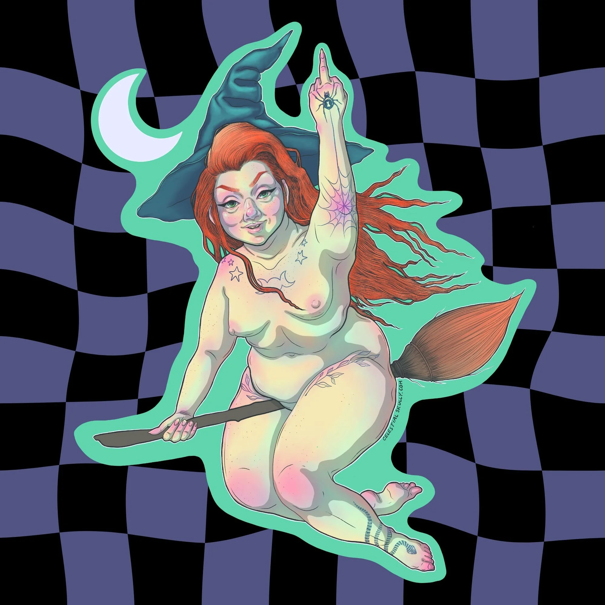 Witch Bitch Sticker