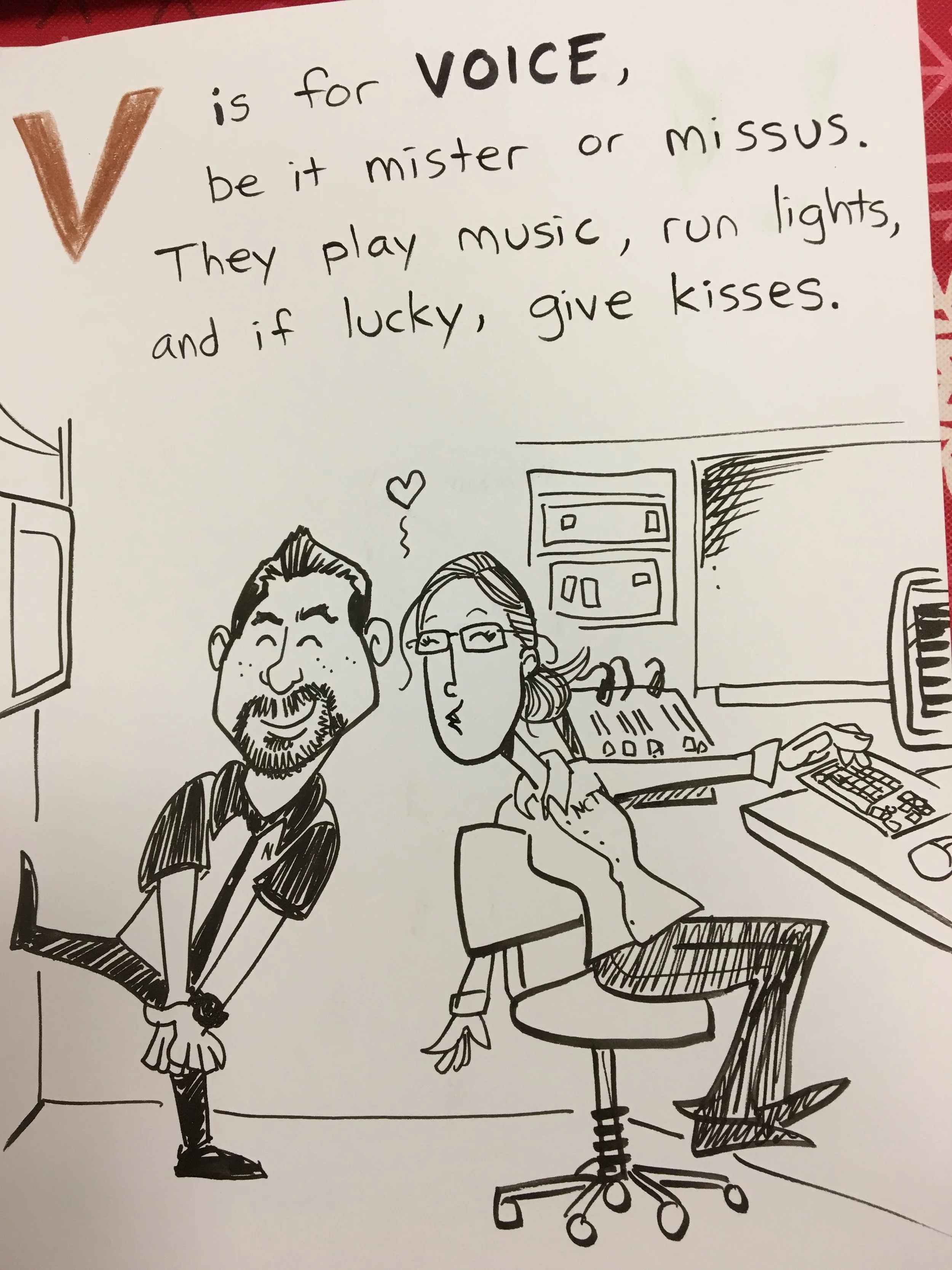 National Comedy Theatre alphabet book