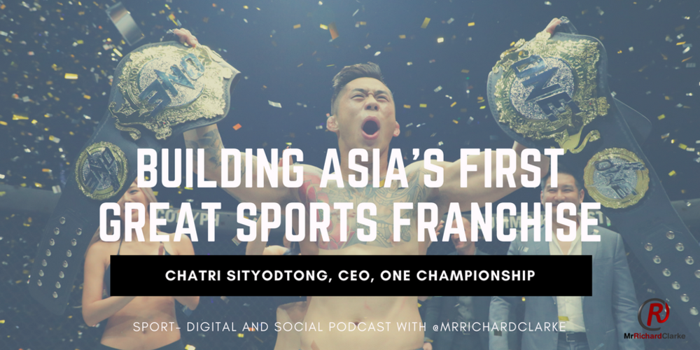 Chatri Sityodtong, right, has built one of the fastest growing sports franchises in the world.