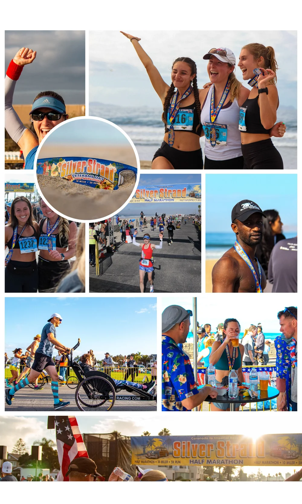 Silver Strand Half Marathon, 10 Miler, 12K and 5k
