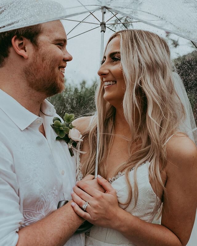 Happy one month of marriage to Kenny &amp; Kayla!!! They originally were going to get married in the Caymans but 2020 had different plans for them.  They didnt let Covid stop them or the pouring rain and still got married on their original date!  It was a beautiful backyard wedding with a beautiful balloon arch from @lushra, beautiful florals from @somethingprettyfloral and I was so honored to capture it.  And the groom is my cousin and nothing warms my heart more than capturing my families special moments!